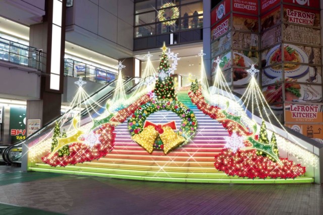 川崎ルフロン「SMILE MERRY X’MAS」!5万球の電飾が幻想的に輝くイルミネーション