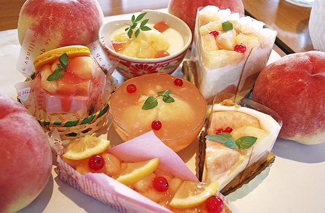 相模原のケーキ屋ら ふらんすで 桃づくしフェア 神奈川 東京多摩のご近所情報 レアリア