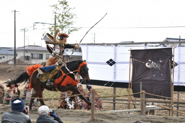 ガイドツアー「河村氏の歴史を訪ねて」流鏑馬の見学も
