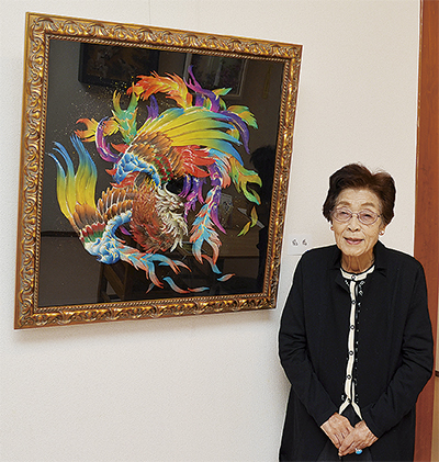 92歳千葉ナリさん「立体アート展」＠ギャラリーカフェみらい