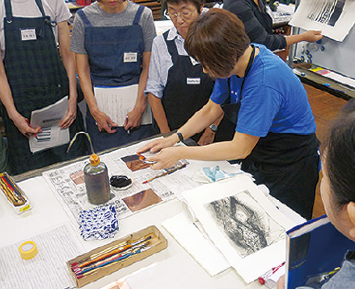 町田市立国際版画美術館・版画講座受講生「作品展」