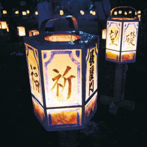 光と影が幻想的な「第11回七夕灯篭祭り」＠瀬谷区長屋門公園から向原第二公園