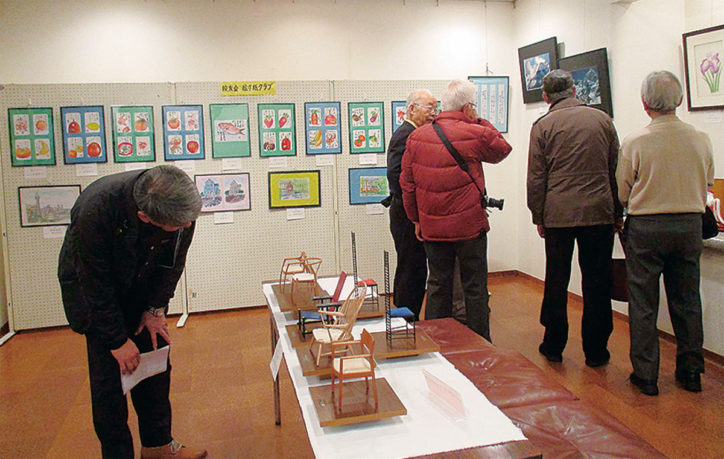 明治大学チャリティアート展@桜丘学習センター