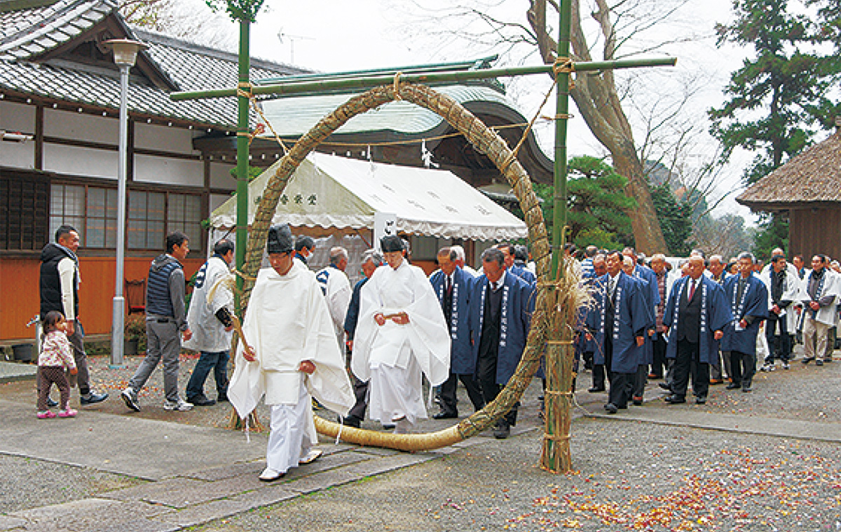 年越の大祓・茅の輪くぐり神事＠二宮・川勾神社 – レアリア