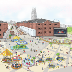横浜赤レンガ倉庫で「ドイツの春祭り」キッズパークに移動遊園地！ビール＆フードも