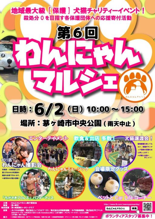第6回わんにゃんマルシェ