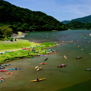 【2022年7月3日開催】「第22回カヌーマラソンIN丹沢湖」森林と清流の町“やまきた”満喫