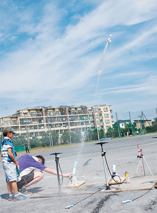 ペットボトル水ロケット制作と飛翔コンテスト【一般参加者募集6月30日締め切り】