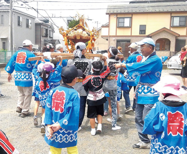 「相武台神社夏祭り」こども御神輿担ぎ手募集中！