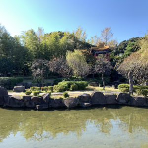 川崎区大師公園の「瀋秀園」は中国式自然山水庭園