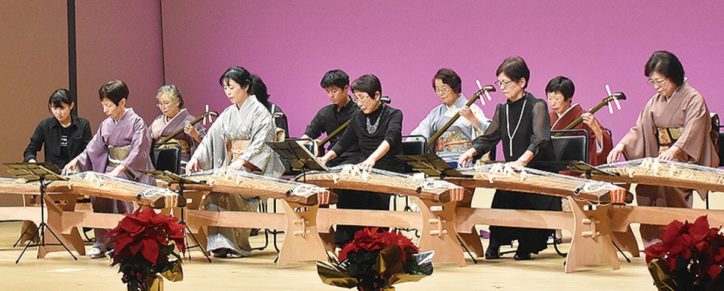 横浜・南区で「第19回クリスマスチャリティ演奏会」筝、三絃、尺八で演奏ほか歌曲披露も