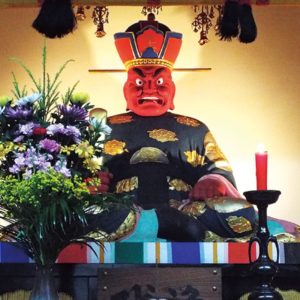 おえんまさまを特別公開「閻魔大王像と地獄極楽変相図」閻魔寺として知られる川崎一行寺で