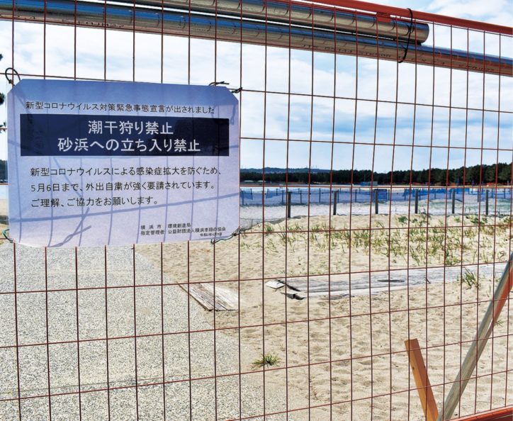 5月27日更新【6月30日まで】海の公園・野島公園の潮干狩りが禁止　フェンス設置