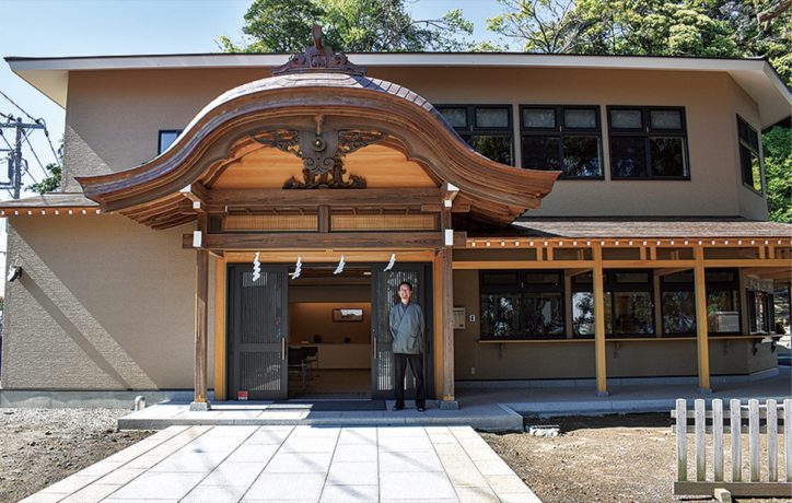 横浜市金沢区の瀬戸神社 　新社務所が完成 「授乳室」や「会議室」も