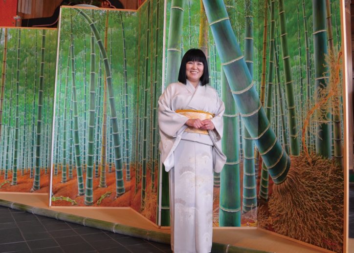 鎌倉 建長寺で洋画家・八十山さんが奉納した《孟宗竹林図　静と動》の特別展開催中