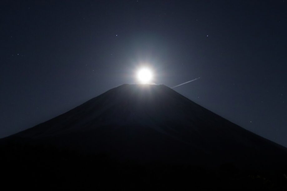2021年３月28日、松田町で｢パール富士｣撮影のチャンス！