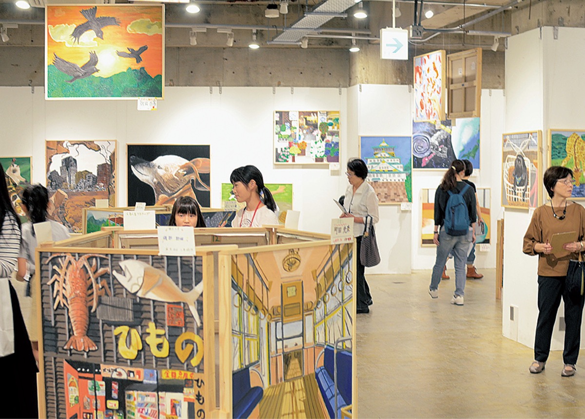 アトリエ一番坂」展覧会 麻生市民館ギャラリーと新百合21ギャラリーで