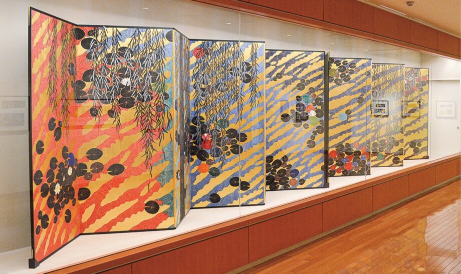 湯河原町在住の日本画家、平松礼二さんがフランス芸術文化勲章を受章！湯河原美術館で作品展示中！