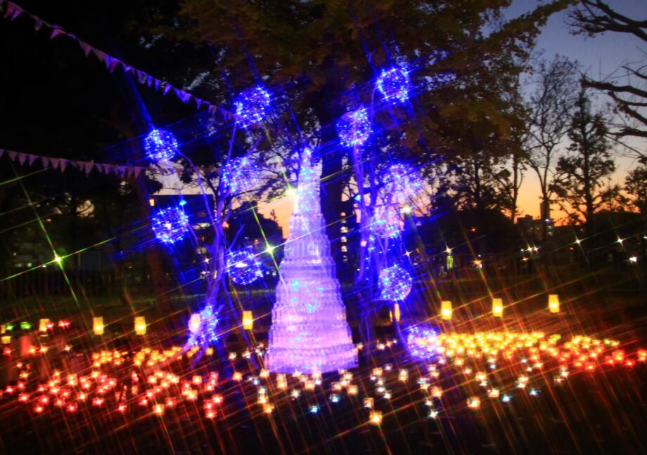 横浜市南区の冬の風物詩｢光のぷろむなぁど｣ 2023年は12月9日、10日に蒔田公園で4年ぶりフル開催