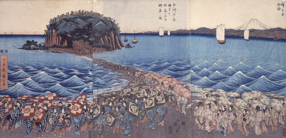 「SHONAN LEGACY ENOSHIMA UKIYO-E 江の島浮世絵大集合」＠藤澤浮世絵館