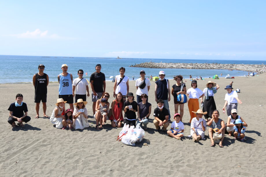 タウンニュースコラボ企画！人気インスタグラマー・中川珠里さんと茅ヶ崎でビーチクリーンを開催しました