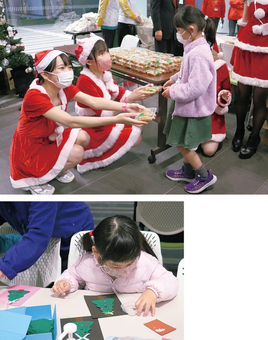 ＜川崎市中原区＞子ども食堂「ふれあい食堂」を応援！クリスマス企画でいなりずし配布や工作など盛況
