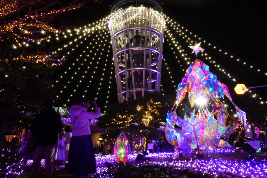 日本のイルミネーション2位の実力！江の島で光の祭典「湘南の宝石」
