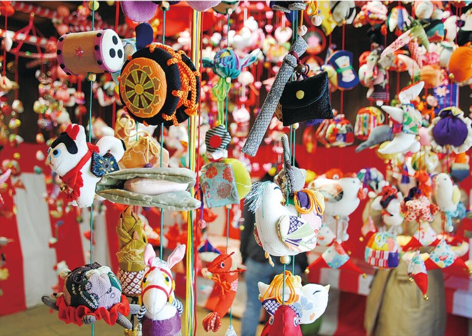 ３月２日から３日まで「雛の吊るし飾りまつり」＠横浜市鶴見区　馬場の赤門公園