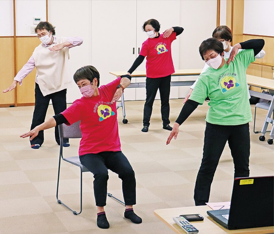 川崎市中原区のご当地体操｢なかはらパンジー体操｣ 健康維持へオンライン配信【次回は4月21日】