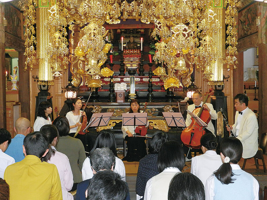 5月15日（日）横須賀市平作のお寺でクラシックー東日本大震災復興祈願ー