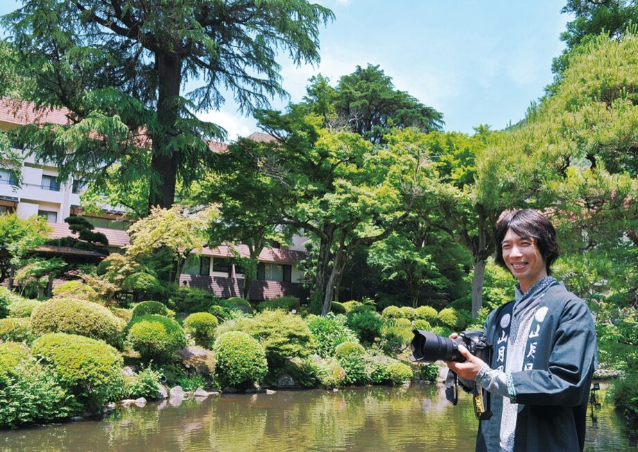 【箱根・吉池旅館】庭園「山月園」を年間を通じて一般公開！この時季は瑞々しい新緑が魅力、ホタルの鑑賞も