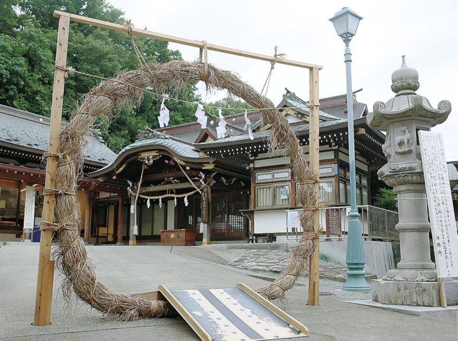 【2022年6月30日】川崎市麻生区・琴平神社で「夏越の大祓」３年ぶりに一般参列が可能に～茅の輪も