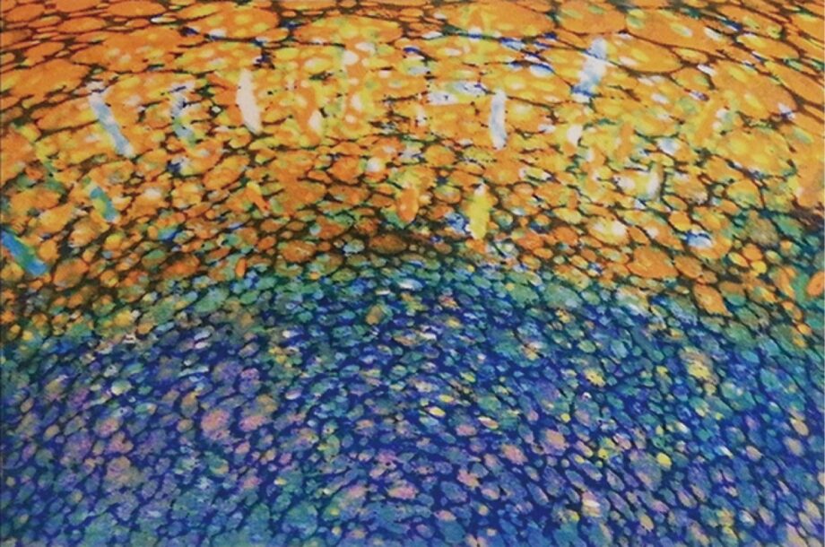色鮮やかな木版画 「鶴賀啓太郎展」開催中 @大磯のカフェmagnet