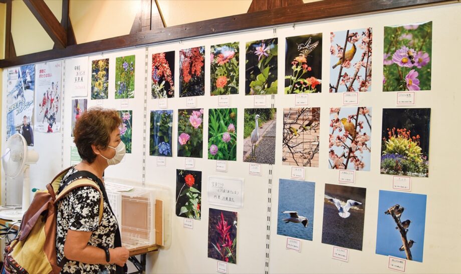 写真家・川連昌久さんの写真展～川崎市中原区内の四季折々の自然を映した２５点を展示