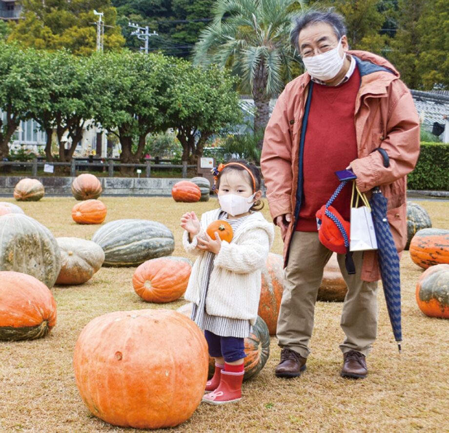 2022年ハロウィン 『おばけカボチャ』10月31日まで展示中＠鎌倉市・大船フラワーセンター