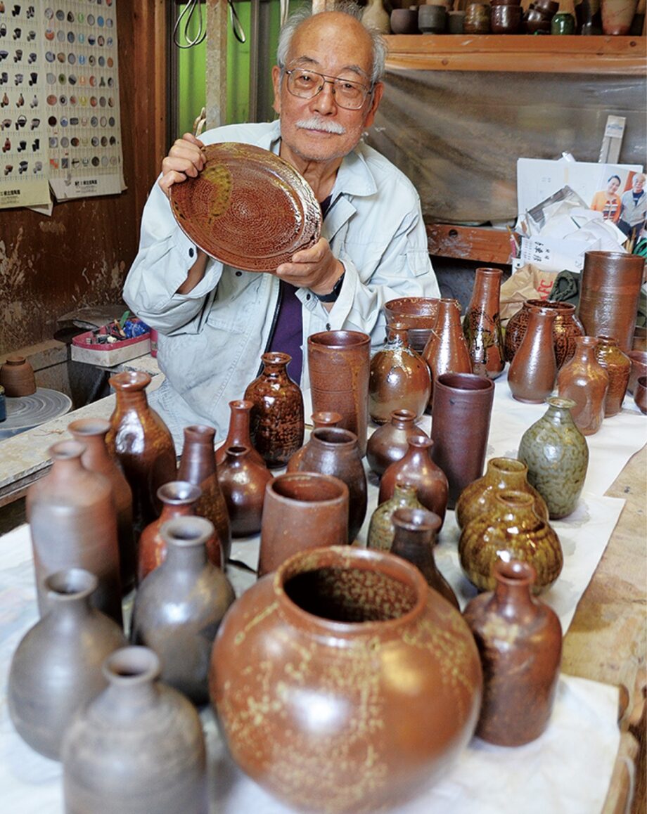 3年振り10回目　三浦の自然美陶器に込めて「工房G」が作品展～元三浦市立中学校教諭・角田さん～