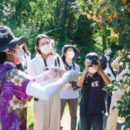横浜市旭区「こども自然公園」で自然の撮影方法を伝授