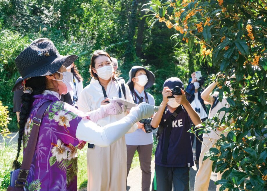 横浜市旭区「こども自然公園」で自然の撮影方法を伝授