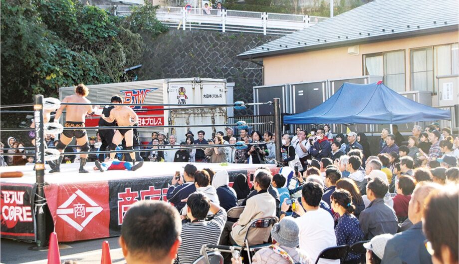 【横浜市金沢区・富岡みどり会商店街】２年連続、商店街プロレス開催！（10月23日）