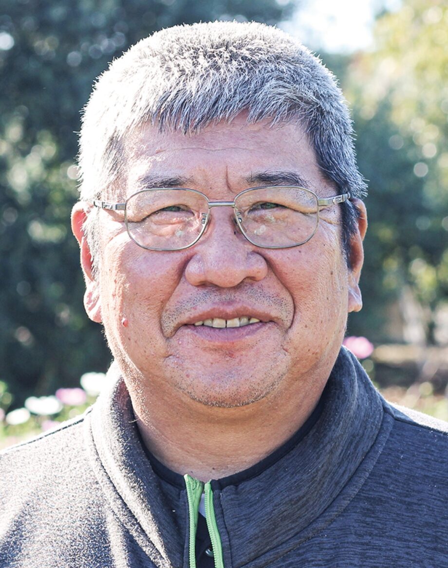 社会福祉法人孝楽会の理事でけやき農園の園主を務める 井上 友二さん 菅田町在住（神奈川区）　61歳