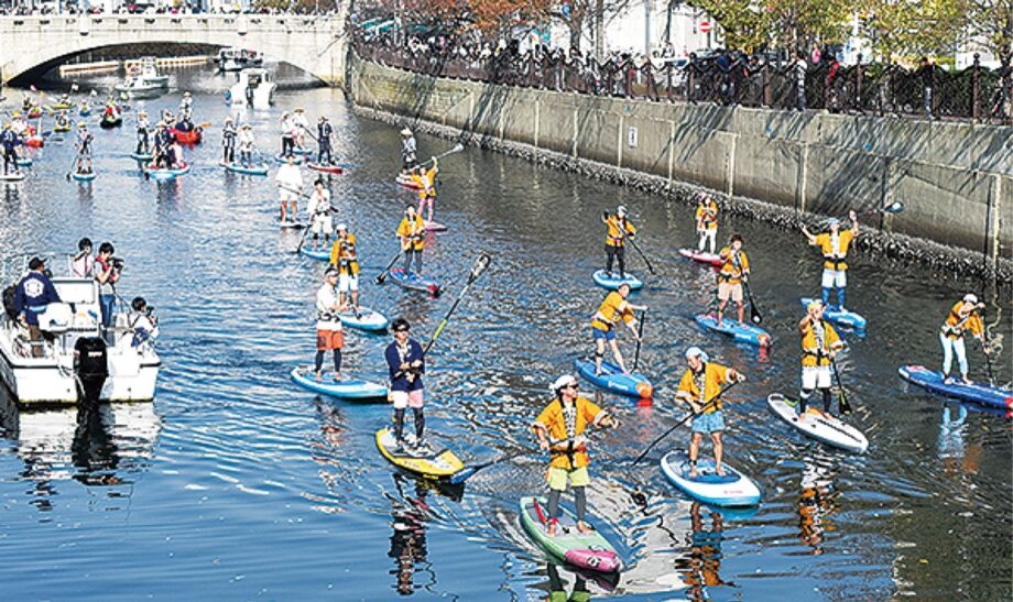2022年11月12日・13日「よこはま運河チャレンジ」開催　船団が吉田新田巡るパレードも