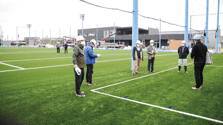 川崎市のスポーツ施設「フロンタウン生田」2023年3月開業にむけ「ふれあい広場」1月先行オープン