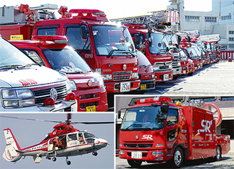 横浜市・磯子区消防出初式＜2023年1月7日＞一斉放水や消防演技、消防ふれあいコーナーも