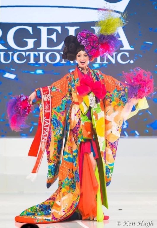 茅ヶ崎市のクリエイター・大類祥子さん　ロサンゼルスで世界コンで着付・装飾提供 ｢日本らしさ｣の表現に注力