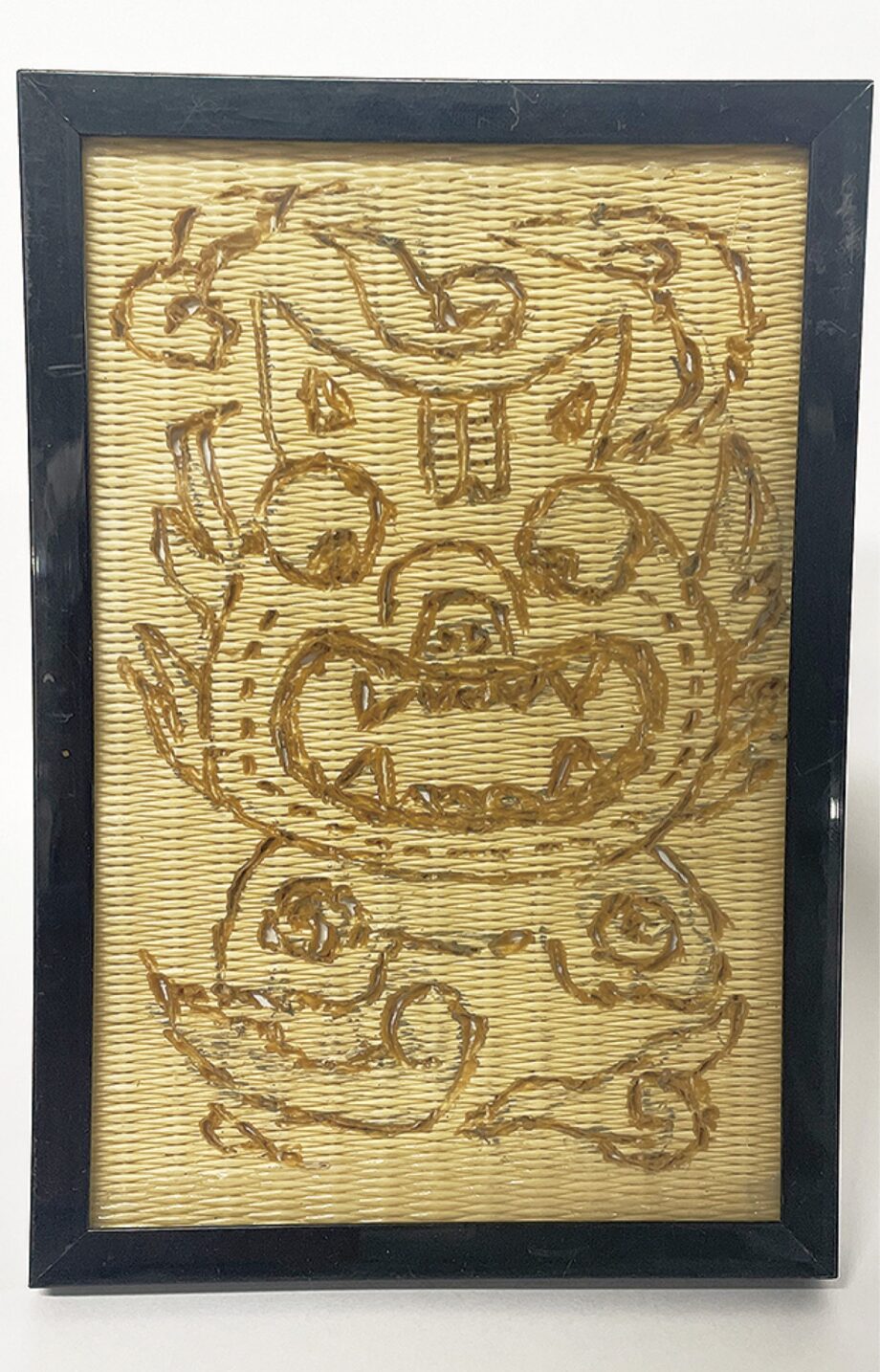 【２月28日まで】川崎市宮前区で漫画似顔絵家の畳ショージさんの焼絵の作品展～約60点笑顔の作品が並ぶ