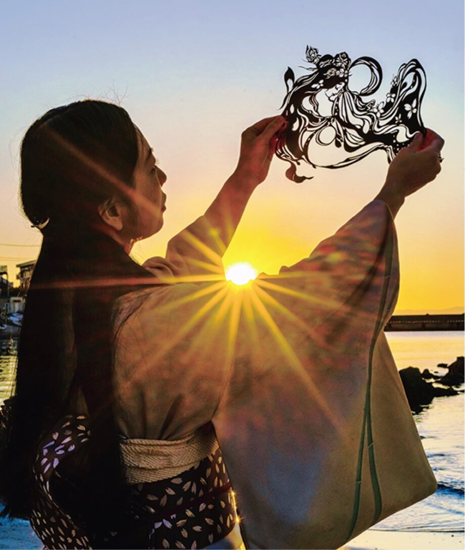 【2月19日】大磯町鴫立庵で、女流芸術家の共演「願わくは花の下にて」作品展示と演奏会