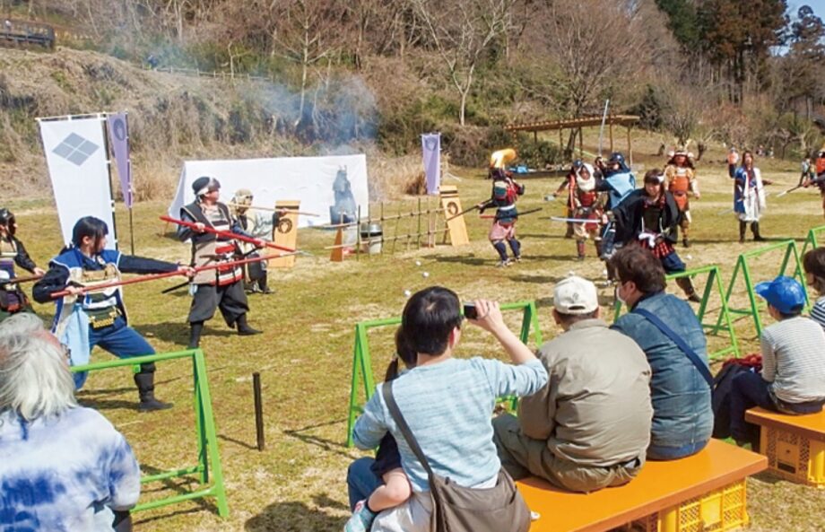 津久井湖城山公園で「津久井城まつり」戦国の山城を体験