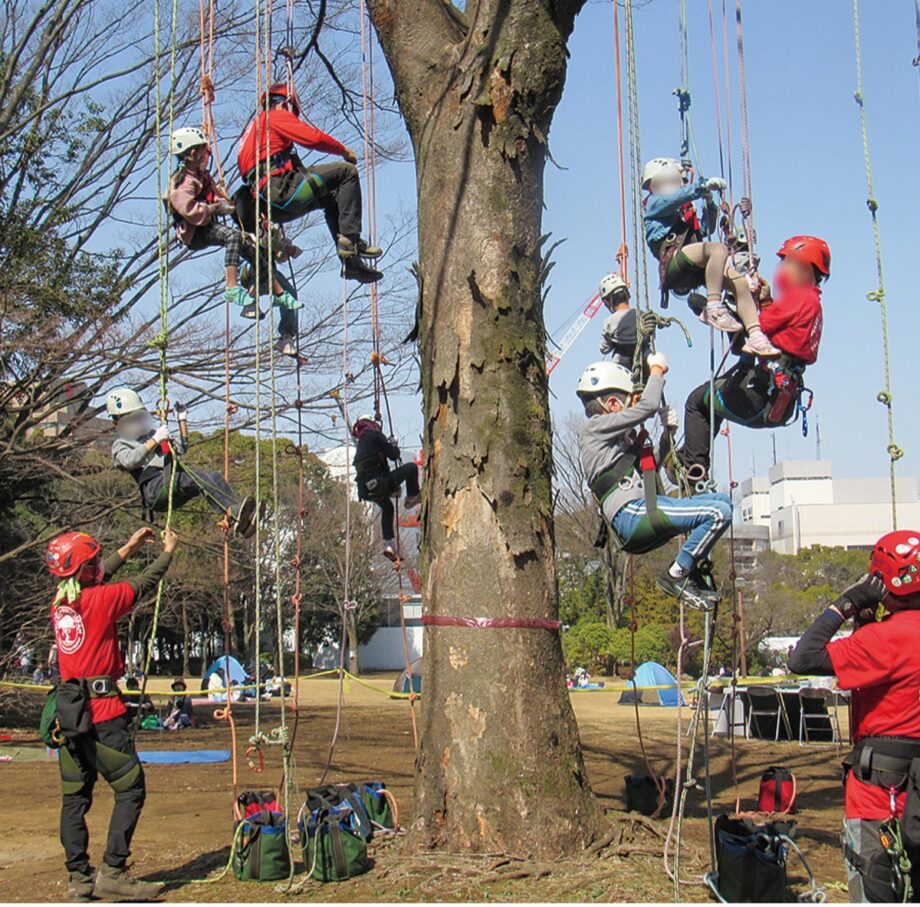 スタンプラリーやツリークライミングなど、20を超える企画を楽しむ「多摩センターパークライフショー」開催@多摩市:多摩中央公園