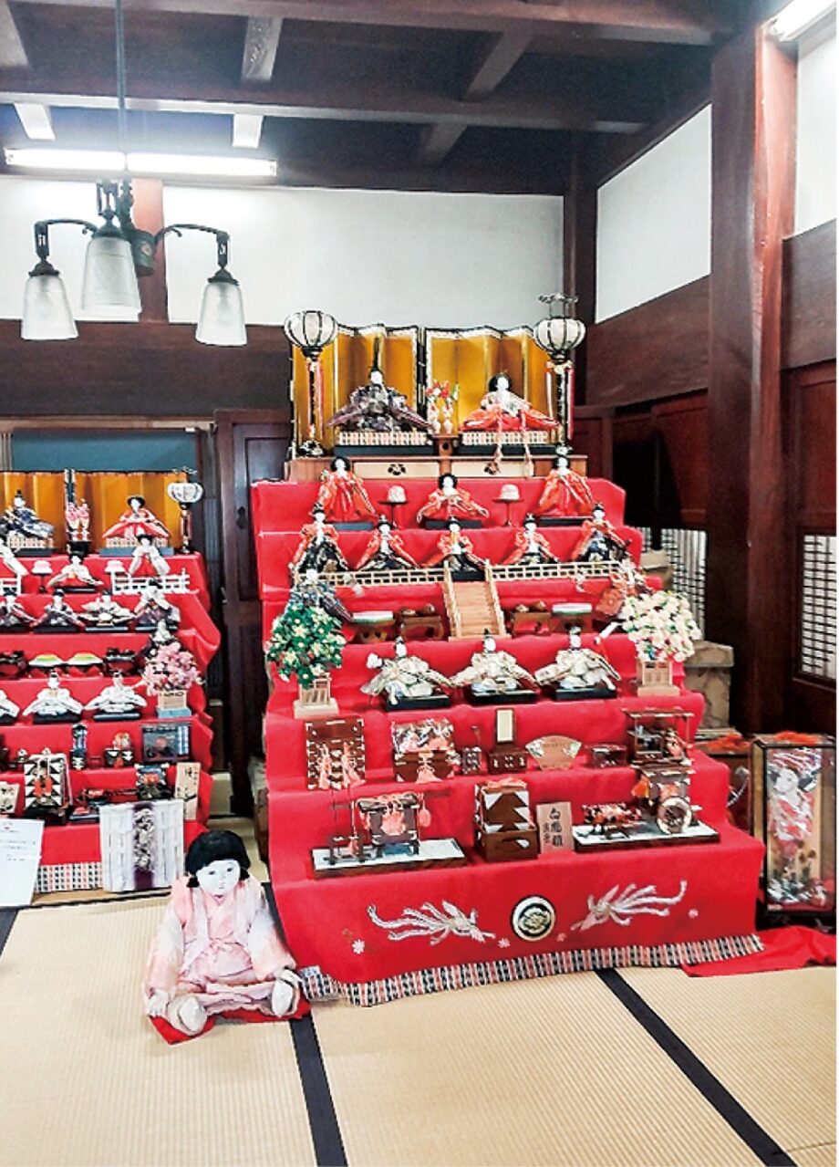 レトロな厚木市岸邸で雛まつり【2023年3月12日まで】