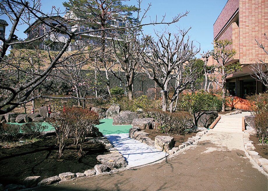 川崎市麻生区役所中庭でお花見会【2023年3月5日】